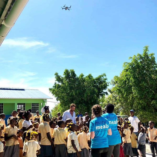 Haiti with Gerard Butler and Mary's Meals