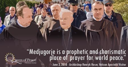 Medjugorje a prophetic place of prayer, says Vatican envoy