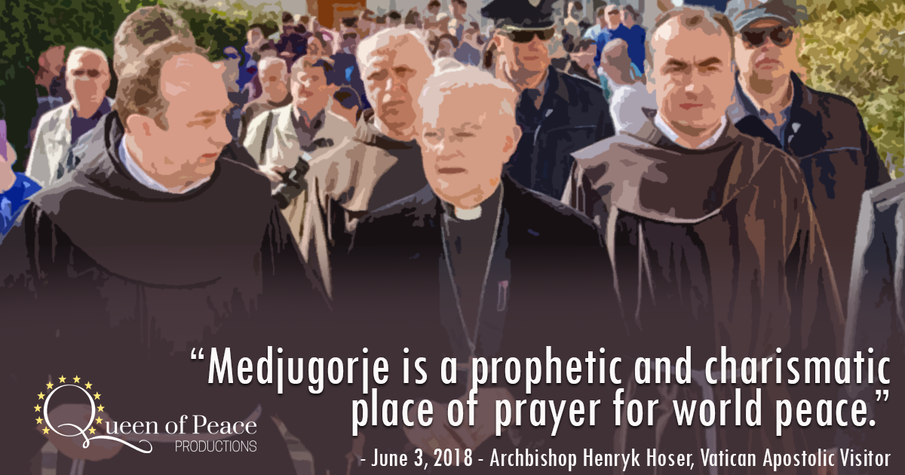 Medjugorje a prophetic place of prayer, says Vatican envoy