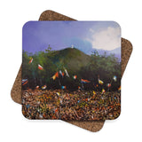 Cross Mountain Hardboard Coaster Set - 4pcs
