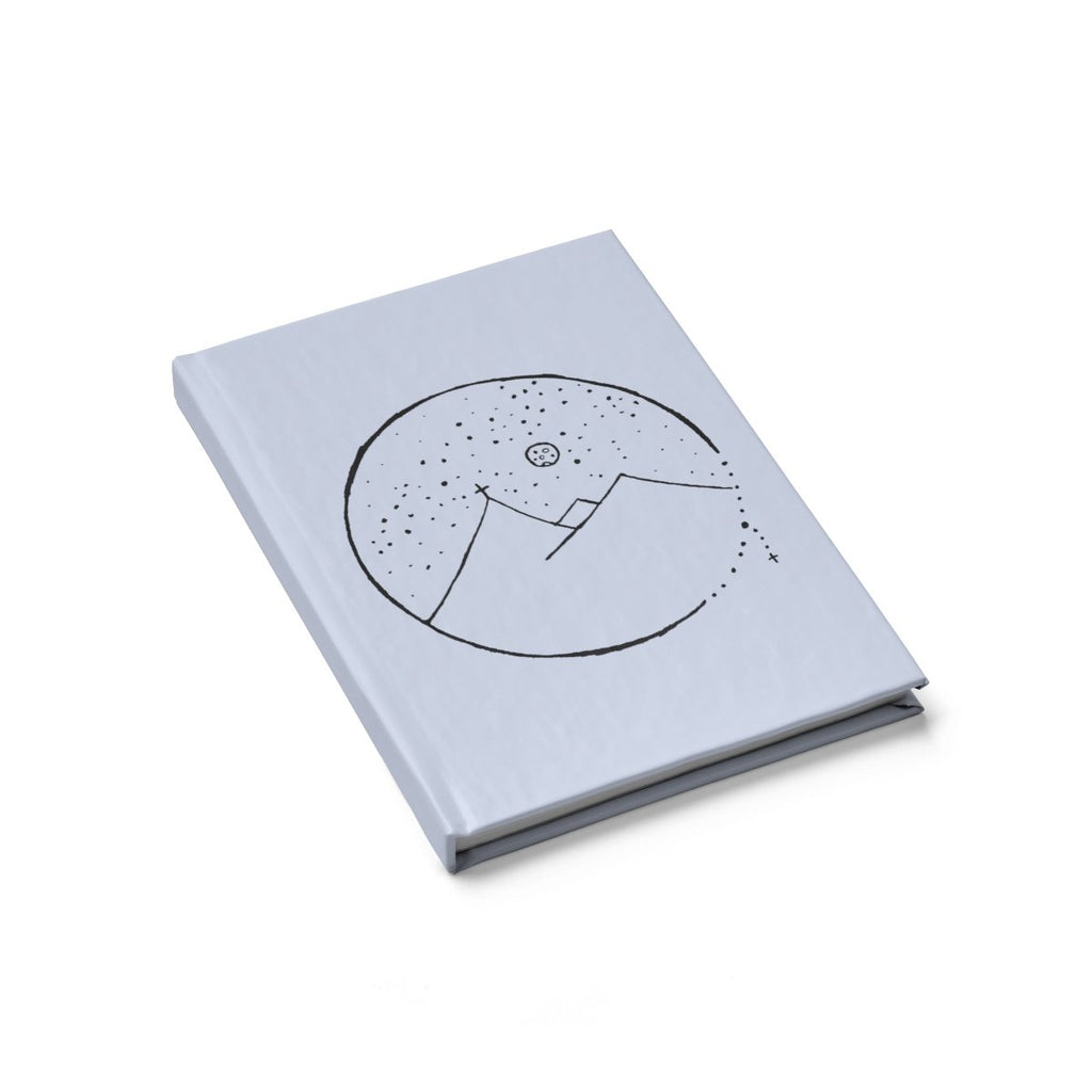 Cross Mountain, Powder Blue Blank Page Journal
