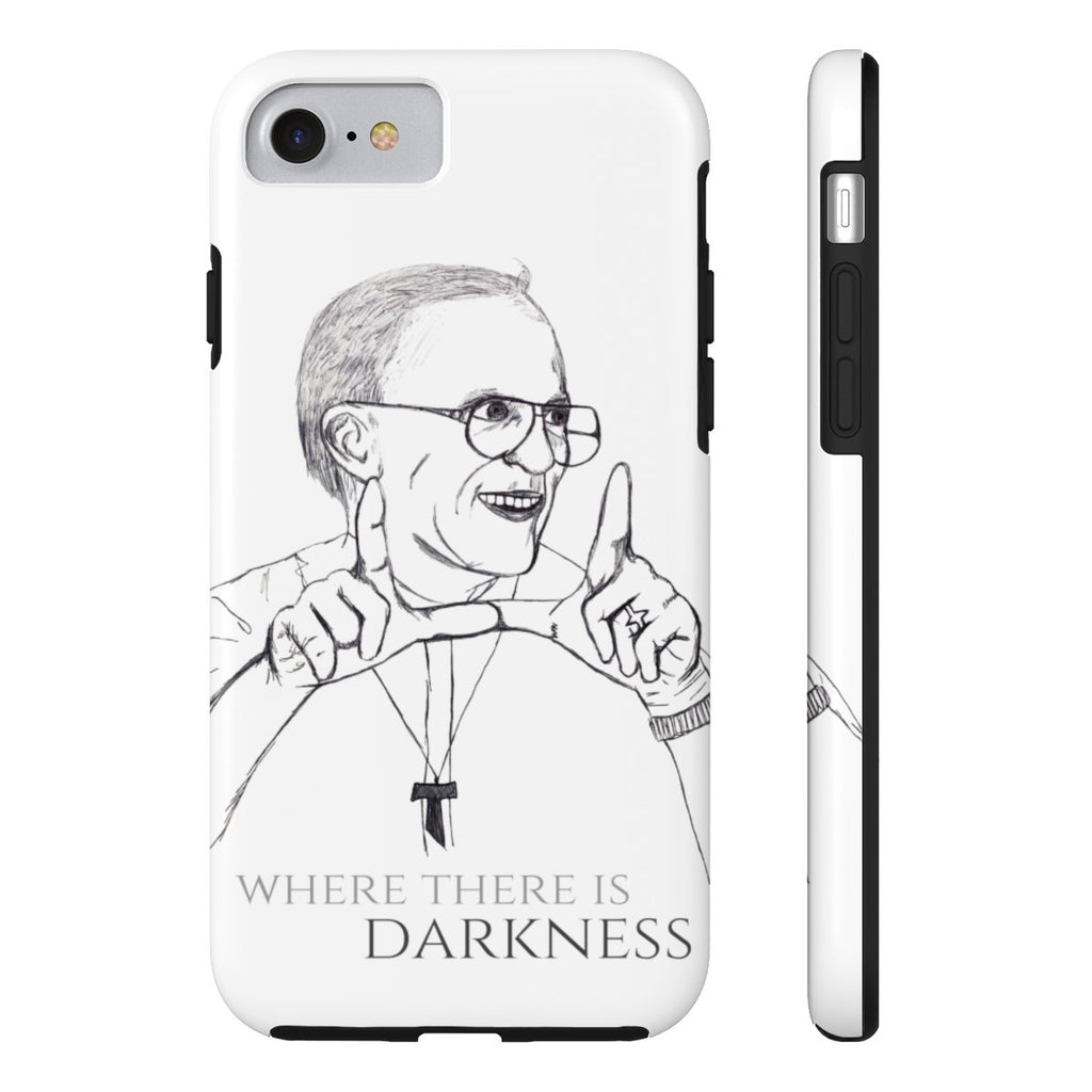 Tough Phone Case With Fr. Rene Robert Sketch