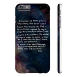 Memorare Prayer - Phone Cases