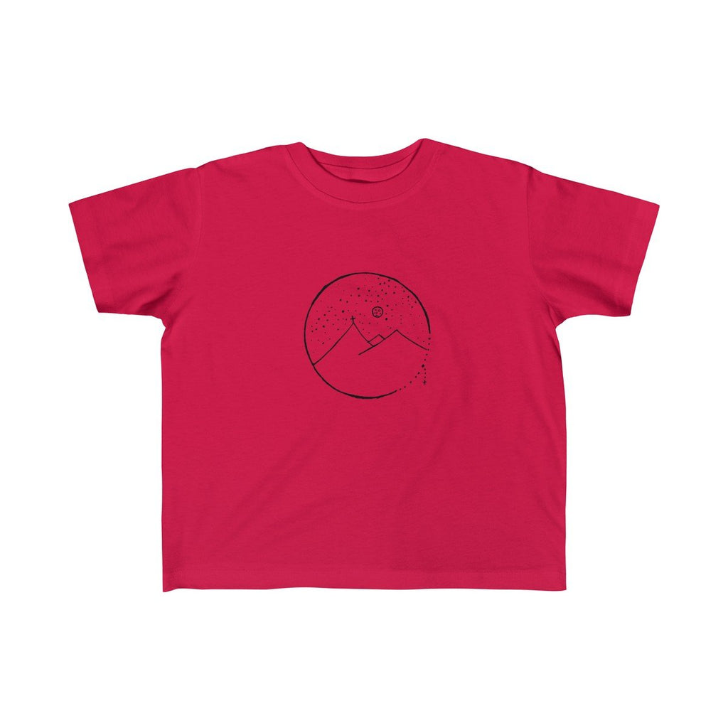 Kid's Jersey Tee with Cross Mountain Design
