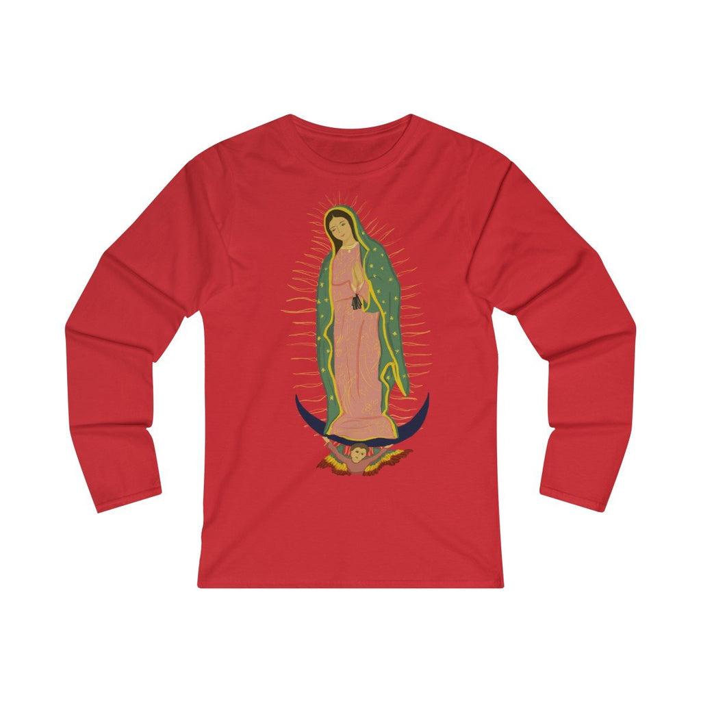 Virgen de Guadalupe Women's Long Sleeve Tee