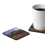 Cross Mountain Hardboard Coaster Set - 4pcs