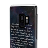 Memorare Prayer - Phone Cases