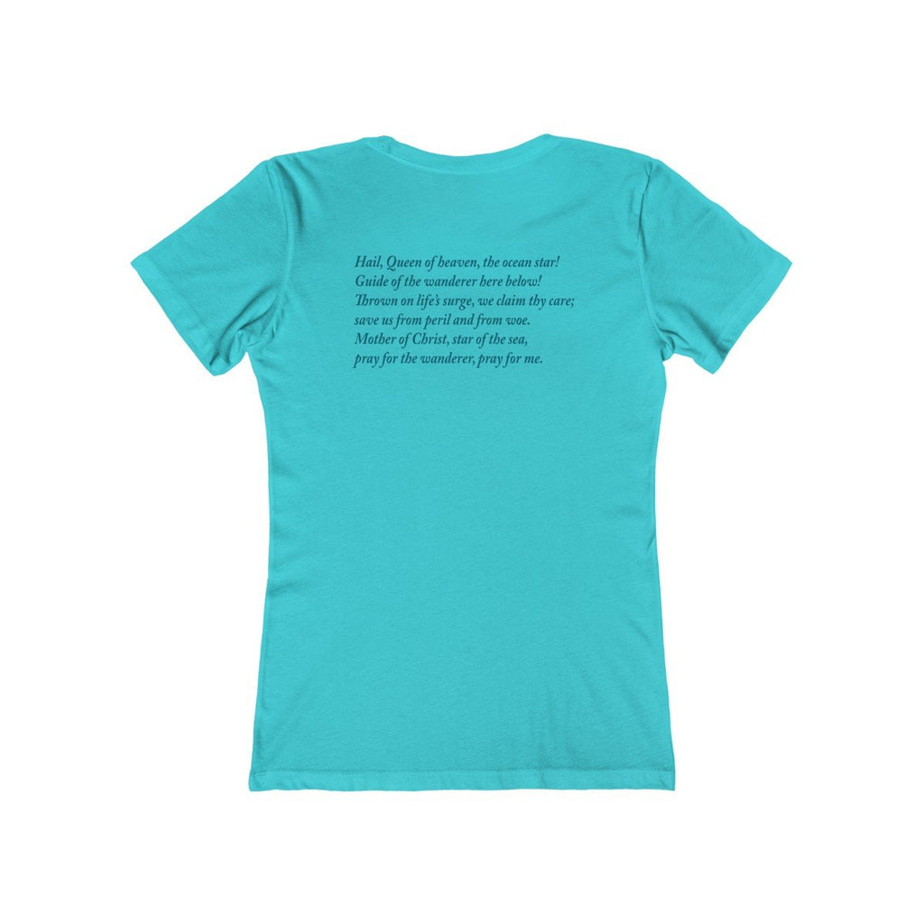Women's Star of the Sea shirt with prayer