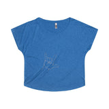 Women's Love Off-the-Shoulder Shirt