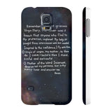 Memorare Prayer - Phone Cases