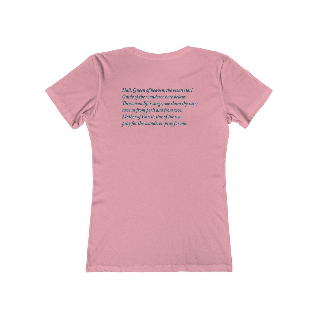 Women's Star of the Sea shirt with prayer