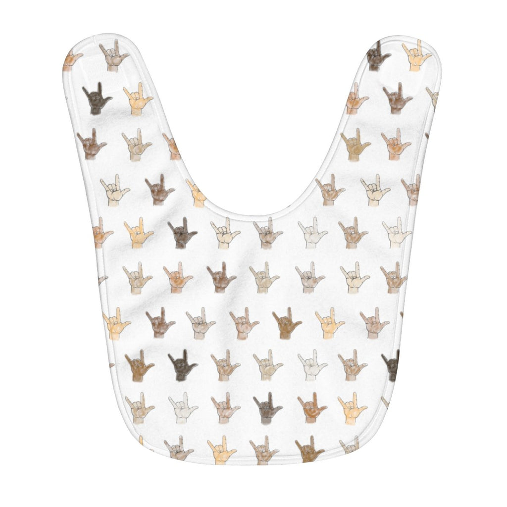 Tiny Hands Baby Bib