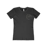 Women's The Boyfriend Tee With Cross Mountain Scene