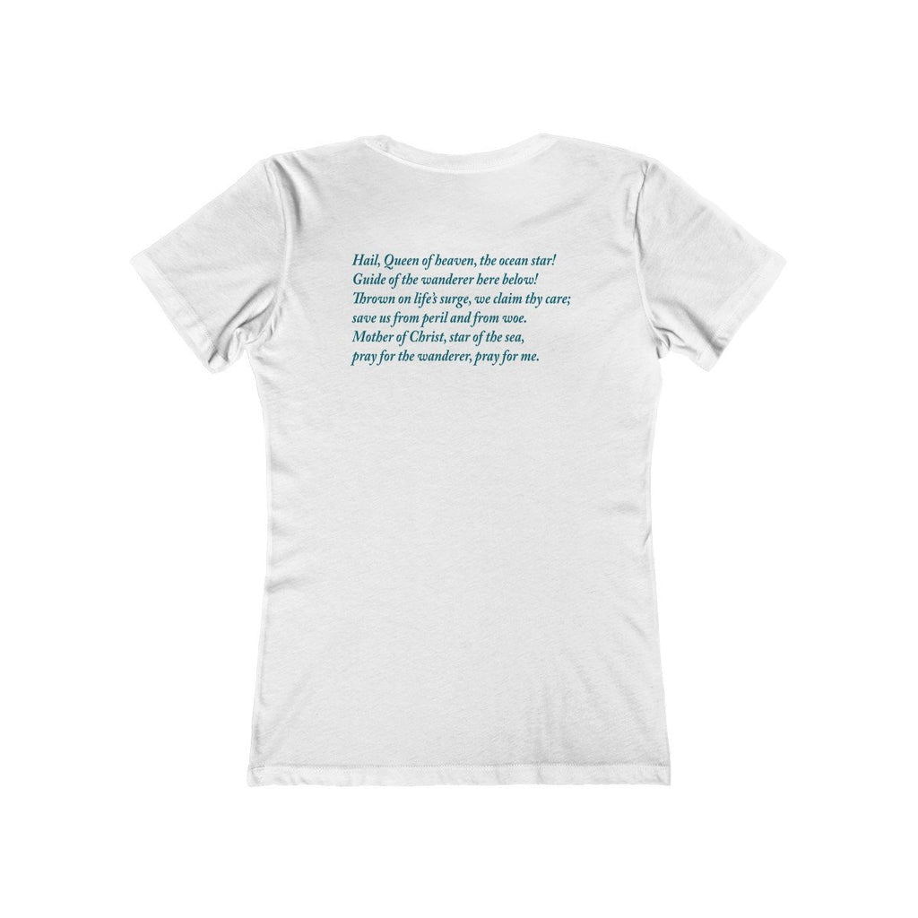 Women's Star of the Sea shirt with prayer