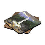 Queen of Peace Hardboard Coaster - 4pcs