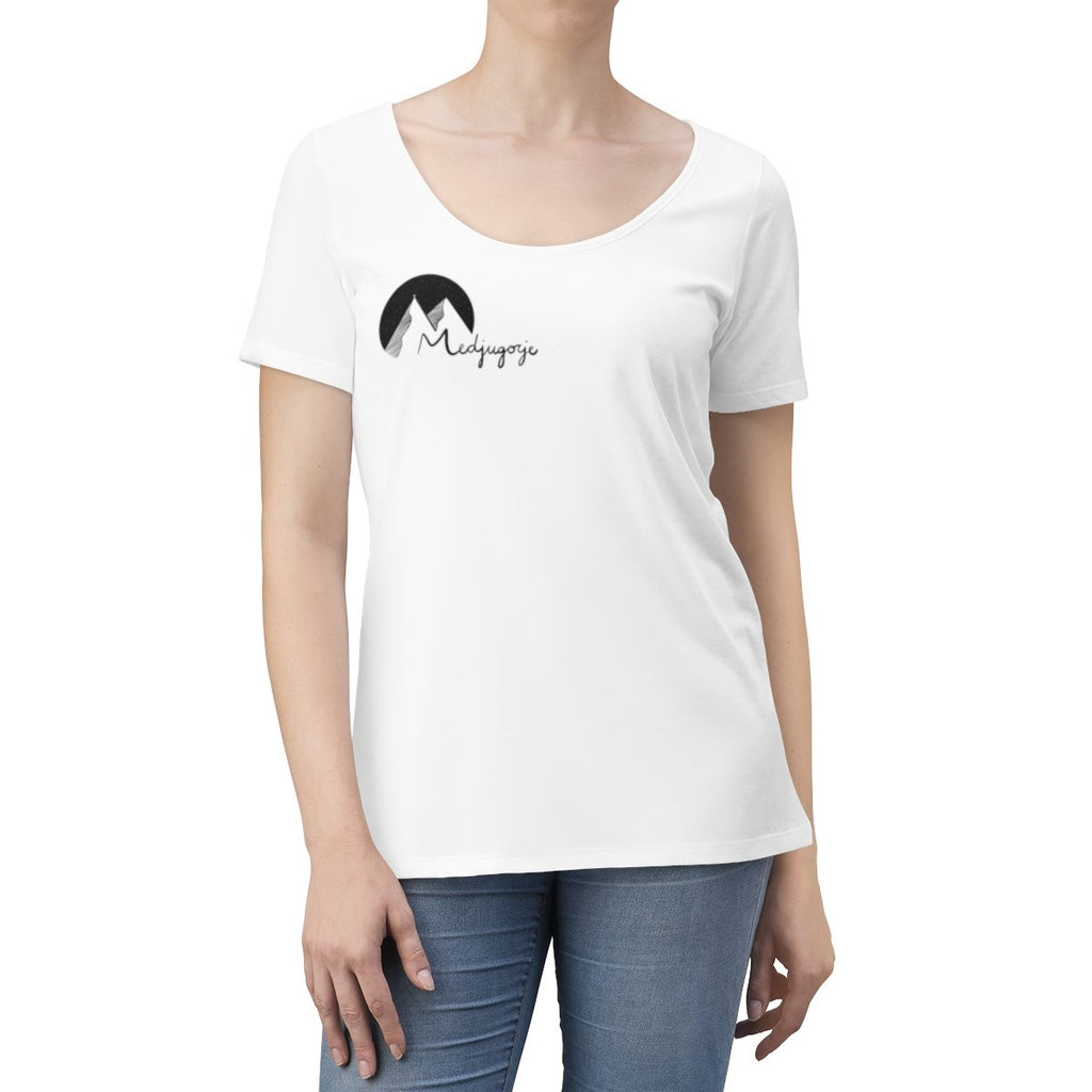 Medjugorje Scoop Neck T-shirt