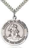 Angel de la Guarda Medalla Sagrada - Plata