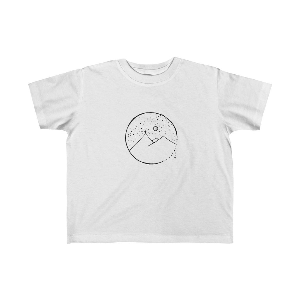 Kid's Jersey Tee with Cross Mountain Design