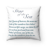 Star of the Sea Prayer Pillow
