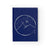 Midnight Blue Journal With Cross Mountain Scene