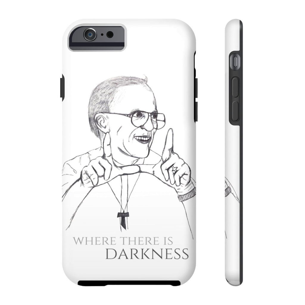 Tough Phone Case With Fr. Rene Robert Sketch