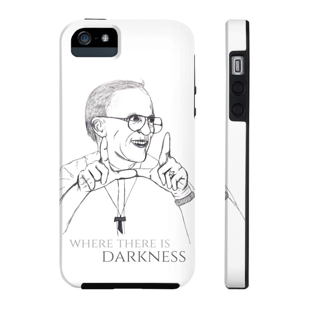 Tough Phone Case With Fr. Rene Robert Sketch