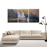 St. James Church 3-Panel Canvas Print Set