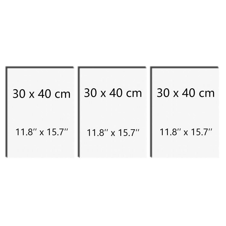 Cross Mountain Painting 3-Panel Canvas Set