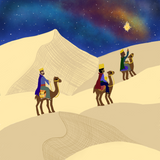 Three Wisemen on a journey