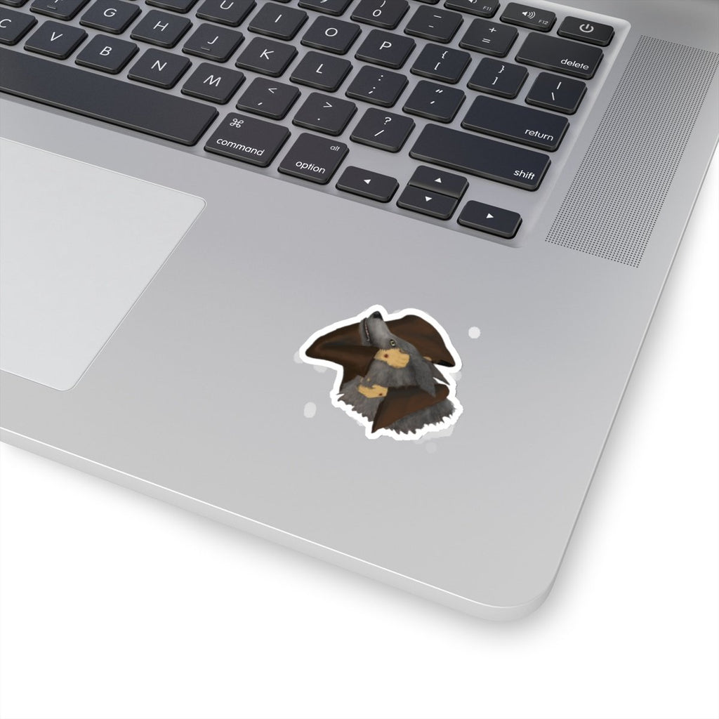 Brother Wolf Embrace Kiss-Cut Stickers