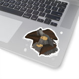 Brother Wolf Embrace Kiss-Cut Stickers