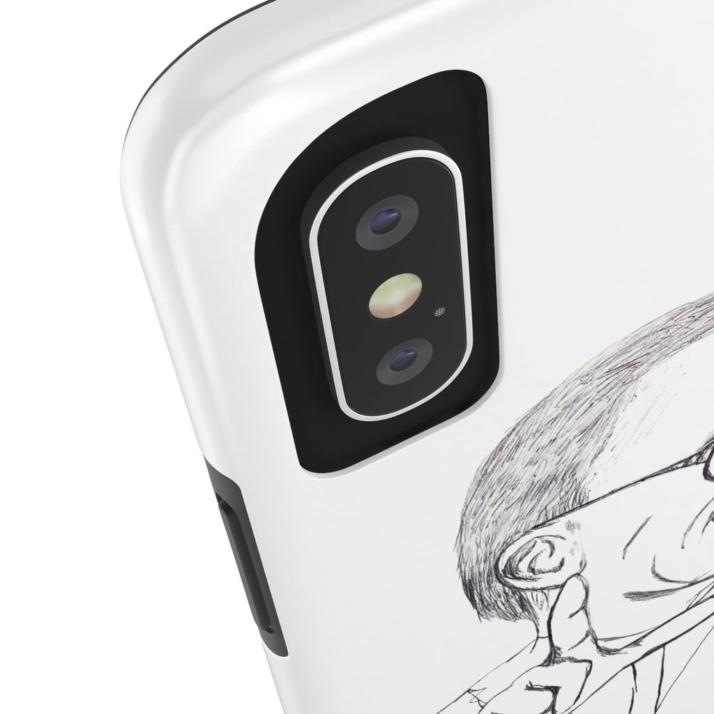 Tough Phone Case With Fr. Rene Robert Sketch