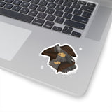 Brother Wolf Embrace Kiss-Cut Stickers