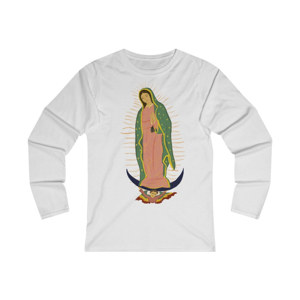 Virgen de Guadalupe Women's Long Sleeve Tee