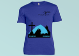 Cross Mountain T-Shirt - Royal Blue