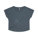 Women's Love Off-the-Shoulder Shirt