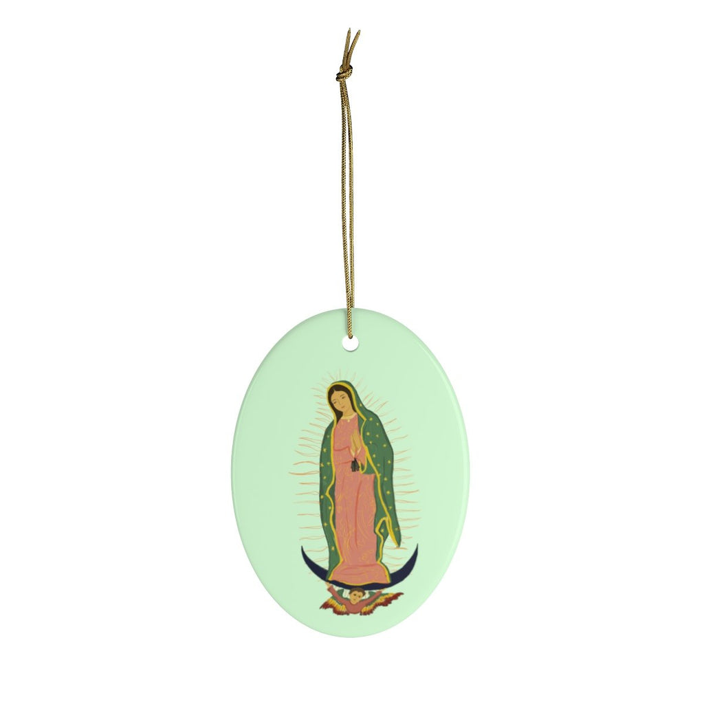Our Lady of Guadalupe Ceramic Ornament