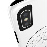 Slim Mate Phone Case with Cross Mountain Scene