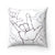 Love Hands Pillow Case