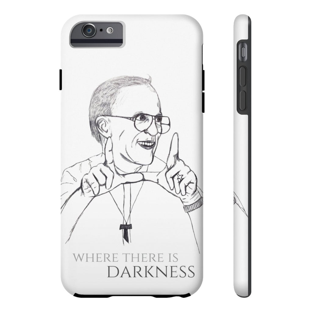 Tough Phone Case With Fr. Rene Robert Sketch