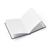 Midnight Blue Journal With Cross Mountain Scene