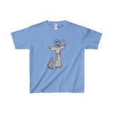 St. Francis with Brother Wolf Kid's T-Shirt
