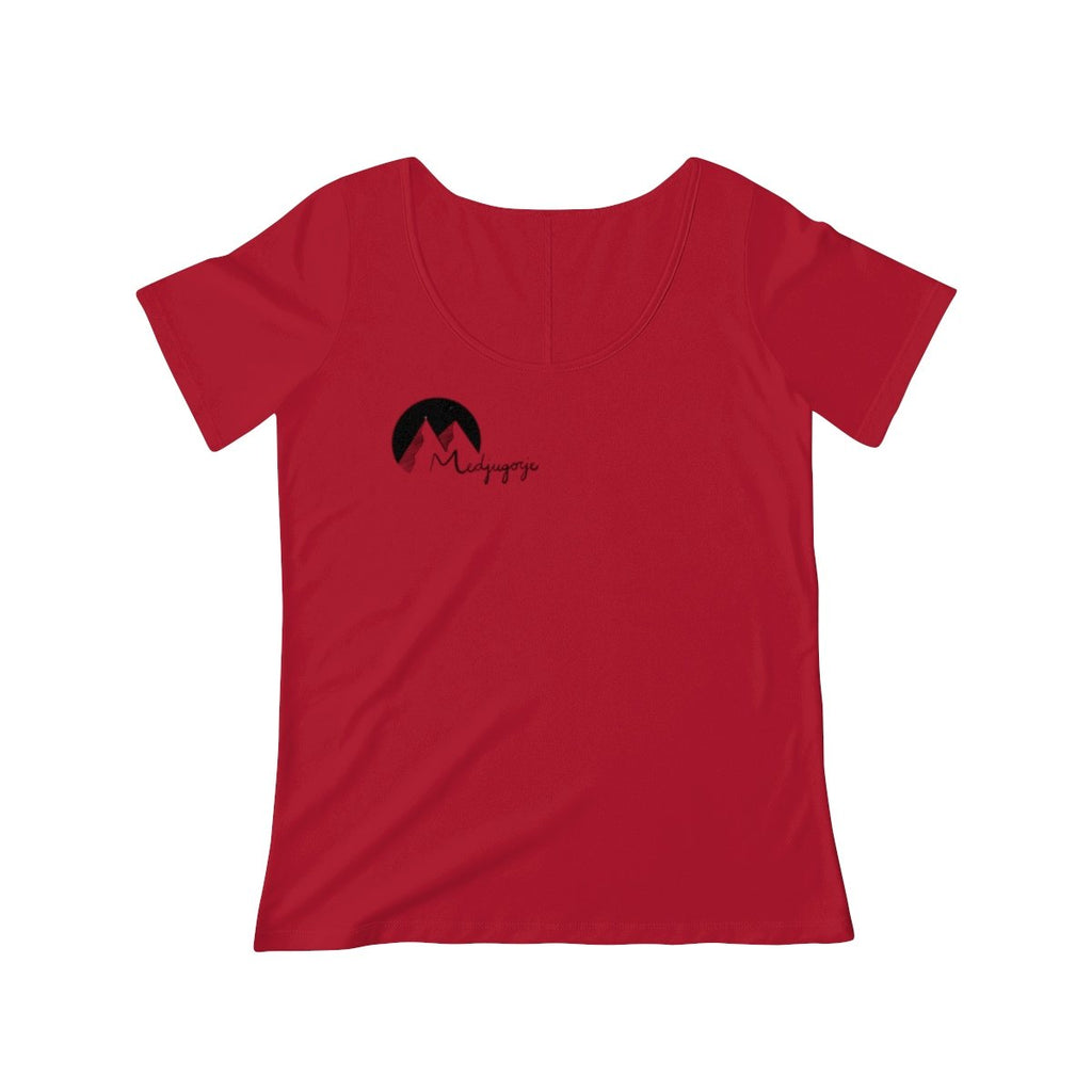 Medjugorje Scoop Neck T-shirt
