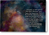 Memorare Prayer - Greeting Card