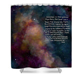 Memorare  - Shower Curtain