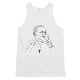 Unisex Tank Top with Fr. Rene Robert Sketch