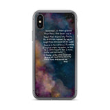 iPhone Case con la Oracion de Nuestra Virgen