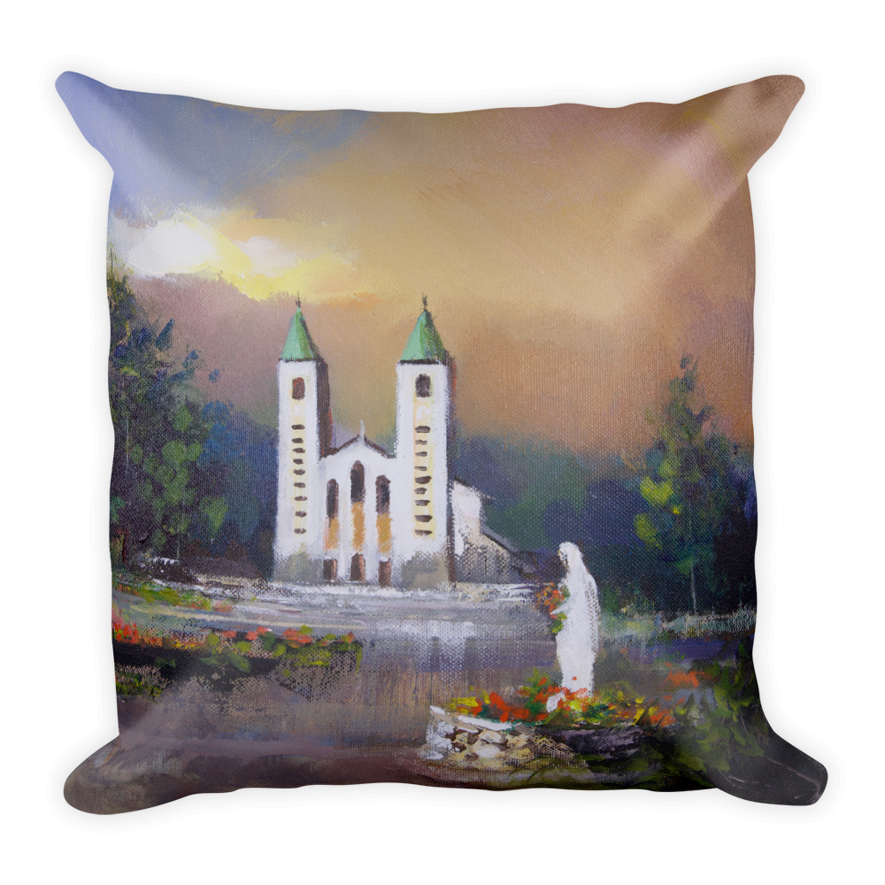 Medjugorje Seasons Pillow