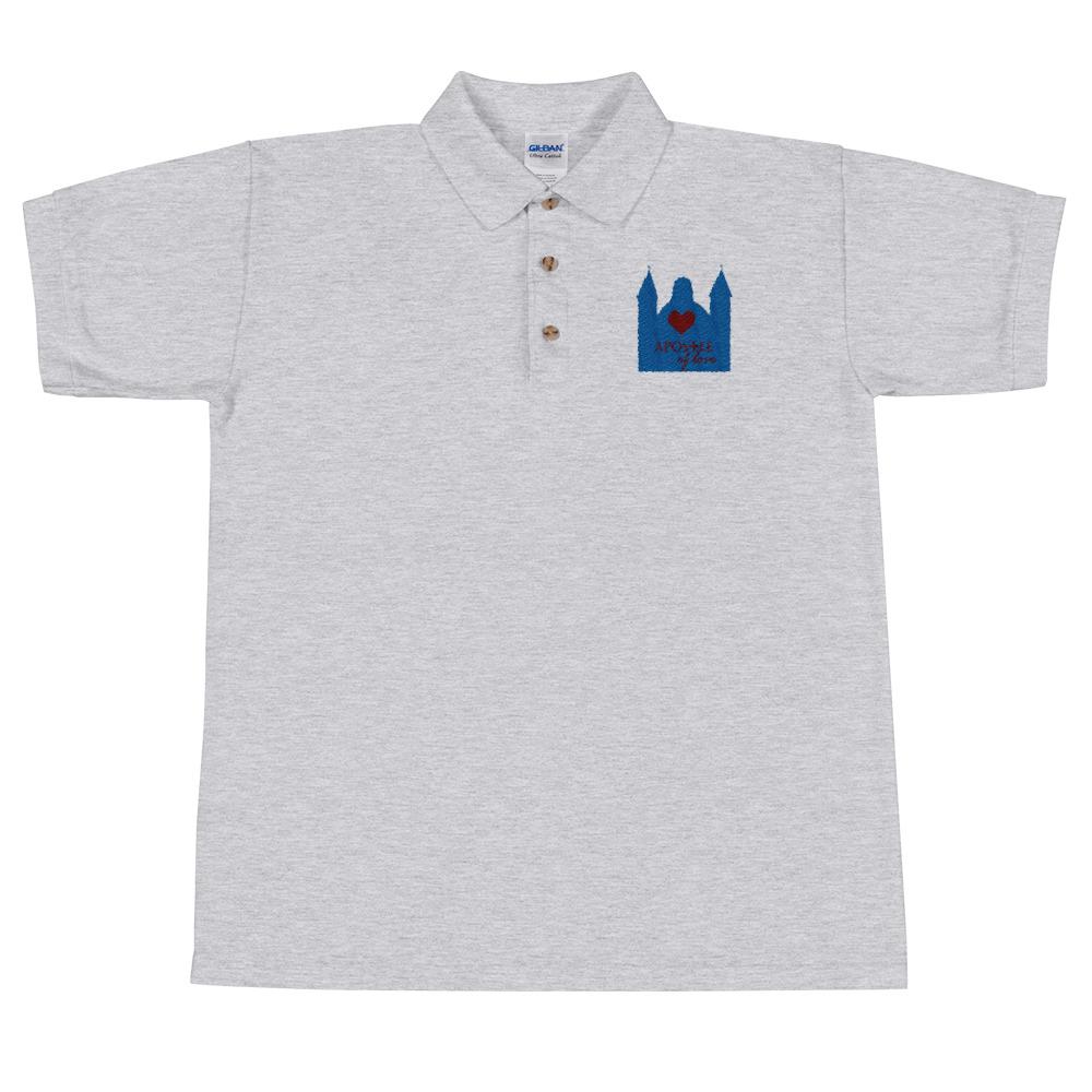 Apostle of Love (Men's Design) Embroidered Polo Shirt