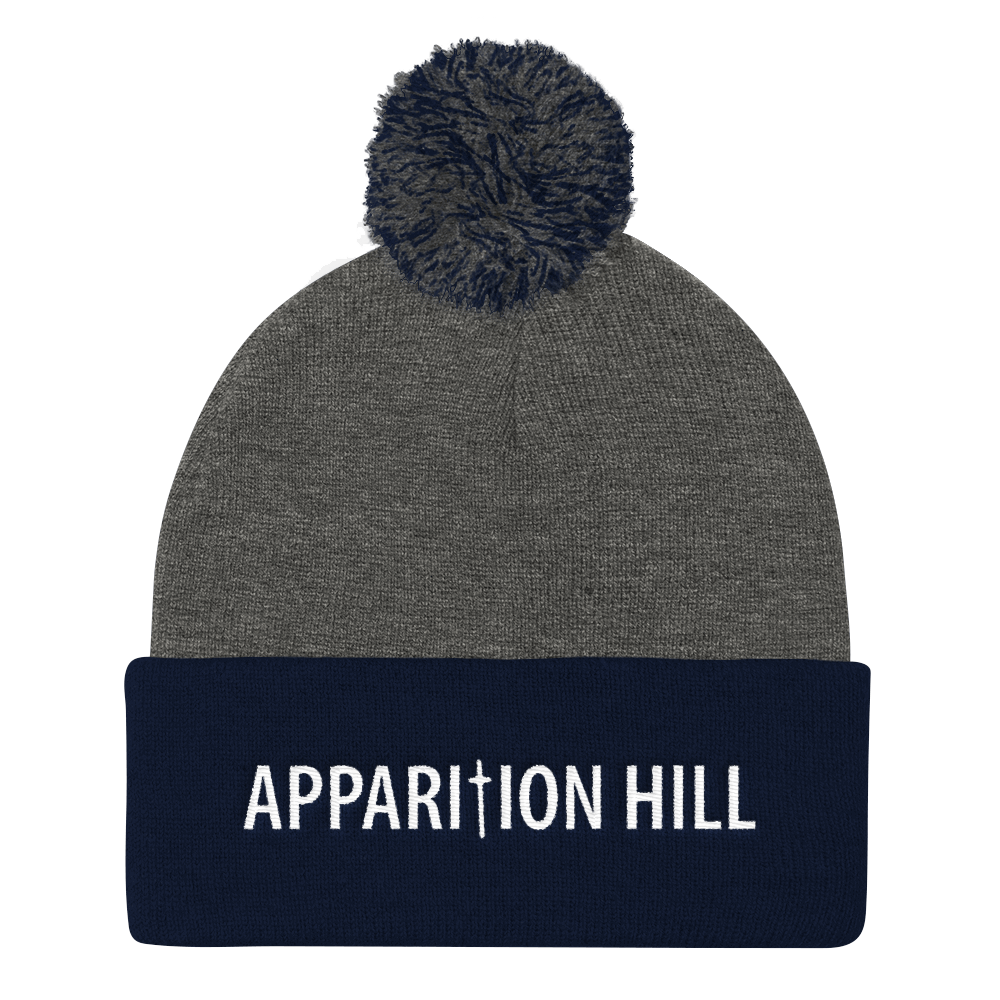 Pom Pom Knit Cap